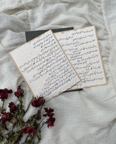 Letter on Handmade Paper